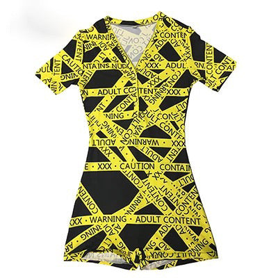 Warning Onesie - House of Glare
