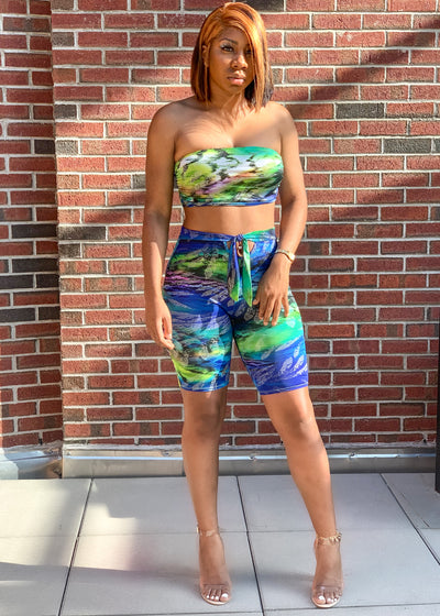 Liz Biker Short Set - House of Glare