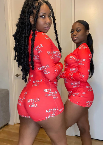 Netflix And Chill Onesie - House of Glare